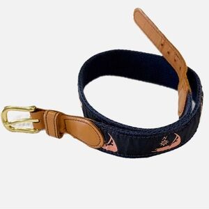 Preston’s Nantucket Belt Made in New Hampshire. Size 26 Solid Brass Buckle